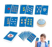 Tarjetas Educativas De s,Juguetes Educativos De Matemáticas para Niños - Tarjetas Educativas De Y Resta 0-10 con Operaciones Básicas para Niños
