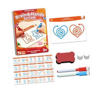 Tarjetas educativas Desarrollar habilidades para niños con patrones divertidos para mejorar la capacidad de observación y la creatividad. Muñecas de dibujo creativas