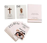 Tarjetas educativas para la educación temprana - Rimas interactivas para aprender letras - Alfabeto para la educación temprana, tarjetas educativas para niñas a partir de 1 año preescolar en casa