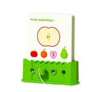 Tarjetas educativas para niños pequeños,Tarjetas flash para niños pequeños | Juegos de resolución de problemas | Juego de mesa de despertar para la educación temprana, juguetes con llave y cuerda para