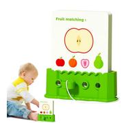 Tarjetas educativas para niños pequeños,Tarjetas flash para niños pequeños,Tarjetas de educación temprana clave lógica | Tarjetas de memoria para niños en edad preescolar, con llave y cuerda, juego de