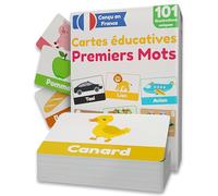 Tarjetas Educativas Primeras Palabras | Flashcards Niños 1-3 Años | Bebé Juego de Aprendizaje | 101 Soportes de Despertar Únicos | Desde 12 Meses | Juguete Desarrollo Lenguaje y Palabra