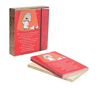 Tarjetas en caja de Navidad, diseño de cacahuetes