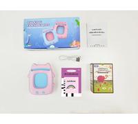 Tarjetas Flash Cards parlantes, Talking Flash Cards, 224 palabras italiano/inglés, juegos Montessori 2 años, máquina para tarjetas de educación preescolar para niños, rosa