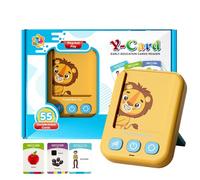 Tarjetas Flash De Conversación, Tarjetas Flash De Audio Interactivas, Juguete para Tarjetas Educativas para Niños Pequeños, Juguetes Sensoriales De Aprendizaje 2-6, Ayuda para El Desarrollo del Habla