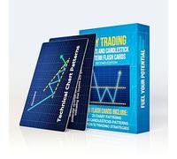 Tarjetas flash de Day Trading: 65 tarjetas con patrones de gráficos del mercado de valores, patrones de velas y estrategias comerciales | Análisis técnico para comercio diario, opciones y swing