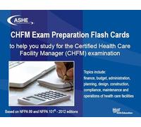 Tarjetas flash de examen ASHE CHFM: conocimiento y memoria de gestión de instalaciones sanitarias
