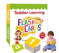 Tarjetas flash de jardín de infantes: juego de aprendizaje de reconocimiento de letras, juego de actividades de jardín de infantes | Tarjetas alfabéticas de doble cara para alfabetización temprana