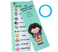 Tarjetas flash de palabras de alta frecuencia - palabra de vista materna para constructor de vocabulario, propósito preescolar lectura de palabras para 3 años chicos niñas