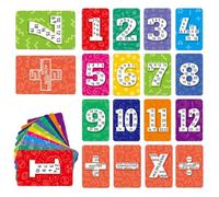 Tarjetas flash de sustracción, tarjetas flash de matemáticas multiusos para niños, suministros de educación temprana para niños, juegos matemáticos creativos para jardín de infantes