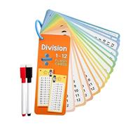 Tarjetas Flash Matemáticas - 10 X 18 X 2 Cm, Juego de Aprendizaje para Kindergarten,Tarjetas De Anillos Educativos | E Tarjeta De Viaje para Niños Y Niñas Aula, Casa, Estudio in