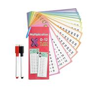 Tarjetas Flash matemáticas - Juego de Aprendizaje de matemáticas educativas con | Divertido Juego de Viaje para Les, Tarjetas de Entrenamiento matemático Interactivo para niños y FI
