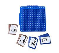 Tarjetas Flash Matemáticas Materna,Juegos Educativos Portátiles con Mesa de Multiplicación - Tarjetas Flash de Cálculo Mental | Para Viaje Al Aire Libre Escuela En Casa Al Aire Libre, Más De 6