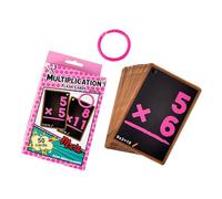 Tarjetas Flash Matemáticas Materna,Tarjetas Flash Matemáticas - Tarjetas flash multimatemáticas - Ayuda al aprendizaje total de 50 tarjetas, atractivas tarjetas flash rápidas para mate
