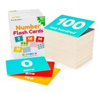 Tarjetas flash numricas para nios pequeos - Contando Nmeros de tarjetas de flash 0 - 100 | 101 Tarjetas - Aprenda nmeros Aprenda a contar - Lear