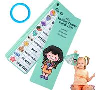 Tarjetas Flash Palabras visuales - Tarjetas educativas para la construcción de vocabulario de, Tarjetas de Palabra Alta Frecuencia | Tarjetas Flash manuales para Aprender a Leer, papeles didácticos