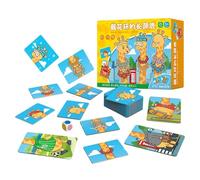 Tarjetas Flash para Ejercicios de Habilidades Matemáticas,Tarjetas Flash Matemáticas - Jirafa Matemáticas Adición Flash Cards,Juegos de Matemáticas Educativos Autocomprobación Juego de Puzzle