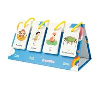 Tarjetas Flash para,Tarjetas Flash para Kindergarten | 78 Tarjetas Flash de Lectura para Niños Pequeños,Actividad de aprendizaje en el aula, Tabla De Formación De Expresiones Para Kindergarten, CR