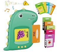 Tarjetas Flash Parlantes [112 Hojas 224 Palabras], Electight Juegos Educativos Montessori Infantiles para 3 4 5 6 Años, Tarjeta de Alfabetización Infantil, Cumpleaños Navidad (Español+Inglés)