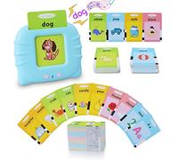 Tarjetas Flash parlantes, Juguetes de Aprendizaje para niños de 1 a 6 años, inglés británico, 384 Palabras, Juguetes educativos audibles, recursos de Aprendizaje Preescolar