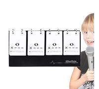 Tarjetas Flash Piano para principiantes, Cartas Rítmicas | Nota Tarjeta de Formación Tarjetas Flash de Ritmo - Accesorios de Enseñanza de Música, Tarjeta de Práctica de Ritmo, Tarjeta de Aprendizaje