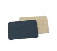Tarjetas for pendientes, 1500 Uds., 2,5x3,5 cm, papel Kraft en blanco, exhibición de joyería, tarjetas for pendientes, etiqueta de recuerdo colgante for hacer bricolaje(Mixed)