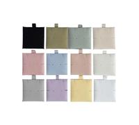 Tarjetas for pendientes, 20 piezas, gamuza de microfibra, 6x6cm, almohadillas de exhibición for embalaje de joyería, latas, pendientes, collares, pulseras, joyería(Peach)