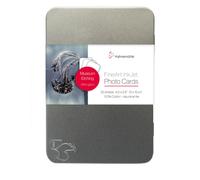 Tarjetas fotogr ficas de inyecci n de tinta FineArt con grabado del Museo Hahnemuhle en caja de hojalata de 4 x 6