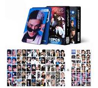 Tarjetas fotográficas de Kpop Stray Kids, 60 tarjetas Lomo de Stray Kids, 32 pegatinas SKZ, tarjetas fotográficas SKZ (C)