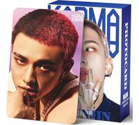 Tarjetas fotográficas de Stray Kids 127 piezas Tarjetas KARAMA de Stray Kids Tarjetas fotográficas de la gira mundial Tarjetas lomo Regalo Tarjetas lomo Merch para niños perdidos, niños y niñas