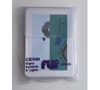 Tarjetas giratorias marinas CEVNI símbolos y luces - Tarjetas flash marinas para estudio, revisión y entrenamiento RYA/MCA/ICC