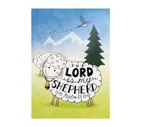 Tarjetas individuales: Inspiración, El Señor es mi Pastor (juego de 6)