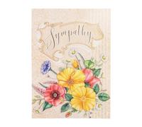 Tarjetas individuales: simpatía floral 2 Corintios 1:3 (juego de 6)