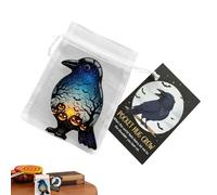 Tarjetas inspiradoras de Halloween | Bonitas tarjetas de felicitación inspiradoras de bolsillo de Halloween | Figuras motivacionales de fiesta para apoyo diario, estudio, viajes, aula, escuela