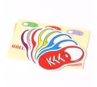 Tarjetas mágicas de predicción para zapatos, truco de magia para leer la mente, diseño colorido de zapatos para mentalismo, accesorio mágico de primer plano, ligero e interactivo