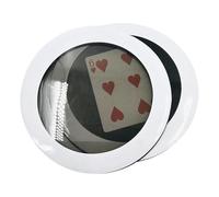 Tarjetas Mágicas - Trucos de Cartas Profesionales, Tours de Carta para Les, Cartas de Poker con Espejos Mágicos, Tarjetas de Poker con Predicción, Accesorios para Tours Mágicos