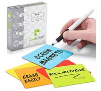 Tarjetas Magnetics de Scrum, Agile, Kanban y Lean - 7,5 x 7,5 cm - Juego de 25 imanes (Variado)