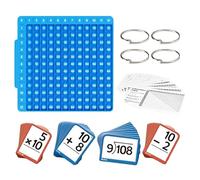 Tarjetas Matemáticas Básicas - Juegos de Aprendizaje con Tablero | Conjunto de Tarjetas Flash de Matemáticas - para Niños de 1 a 6 Años Niños y Niñas Hogar Guardería Aula Escuela Jardín de Infancia