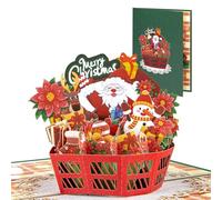 Tarjetas Navidad Postales Christmas Cards Tarjeta Regalos Navideñas Sobres Postal 3d Envelopes Natal Pop Up Productos Cestas