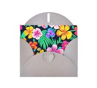 Tarjetas navideñas de papel nacarado gris de 4 x 6 pulgadas, tarjetas de felicitación con imágenes de flores coloridas para Navidad, cumpleaños, aniversario de boda e invitaciones de fiesta