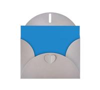 Tarjetas navideñas de papel nacarado gris de 4 x 6 pulgadas, tarjetas de felicitación DDCXZPP de color azul sólido para Navidad, cumpleaños, aniversario de boda e invitaciones de fiesta