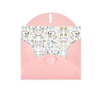 Tarjetas navideñas elegantes y versátiles, juego en caja de alta calidad con sobres, ideal para cualquier ocasión, animal, conejo, zorro, ciervo