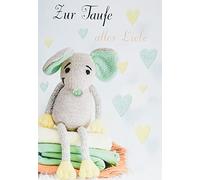 Tarjetas para bautizo Basic Classic - Ratón - 11,6 x 16,6 cm