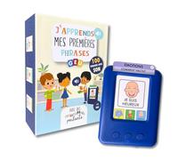 Tarjetas Parlantes Francés con Pictogramas | Tarjetas Flash Parlantes | Estimulación del Lenguaje y Apoyo para Aprendizaje del Idioma | J'apprends Mon Premières Phrases - Editorial GEU (Francés)