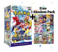 Tarjetas Pokemon Scarlet & Violet Raging Surf sv3a Booster Box versión coreana.