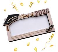 Tarjetas Portadinero De Graduación - Divertido Exhibidor De Madera para Recuerdo,Porta Dinero para graduación Secundaria - para niños, Adolescentes, familias, Chicos, Chicas, Hija e Hijo