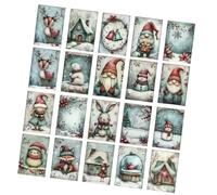 Tarjetas Postales De Navidad Genéricas - 20 Piezas Tema Nieve Coleccionables, Tarjetas De Navidad Y Postales Retro | Para Deseos De Invierno Familia Coleccionistas