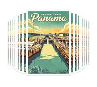 Tarjetas postales de viaje vintage de todo el mundo, tarjetas postales de viaje de América, paquete de 20 tarjetas postales del mismo diseño de 4 x 6 pulgadas, juego de postales escénicas retro a