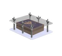 Tarjetas Presione - Dispositivo Acrílico | Herramienta Portátil | Reparación De Tarjetas Y Suavizado | Clara Acrílica Transparente Para Recolectar Cartas - Titular De Corrección De Cartas Para Jugar A