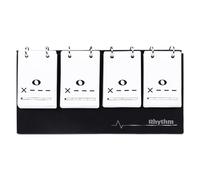 Tarjetas Ritmich - Tarjetas Flash Con Notas Musicales, Conocida Tarjetas De Entrenamiento Musical Flash Cards | Objetos De Escenario Para La Enseñanza De La Música, Tarjeta Para Practicar En El Ritmo,